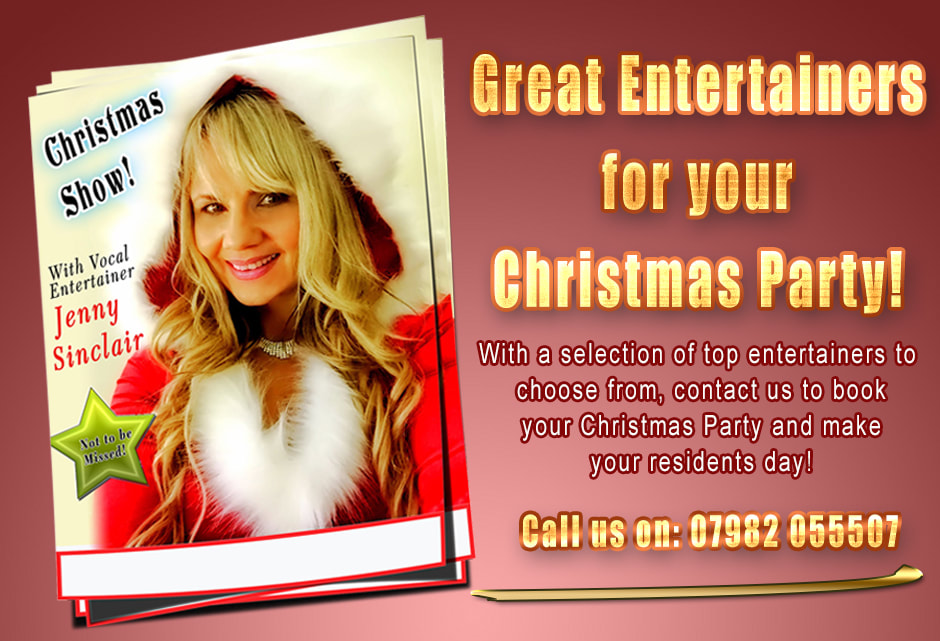 Book your Christmas Party with Care Home Entertainers UK